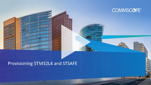 STM32L4 & STSAFE Secure Provisioning for AWS thumbnail